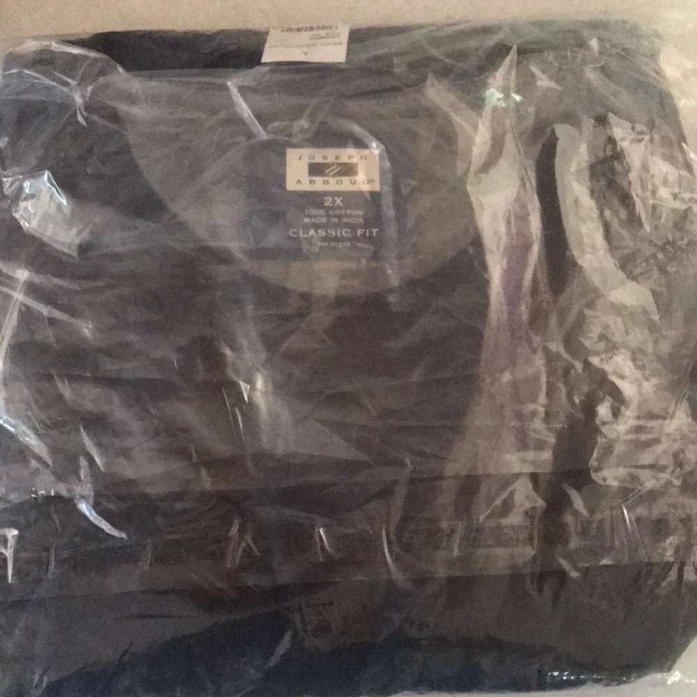 Joseph Abboud long sleeve Henley xxl new
